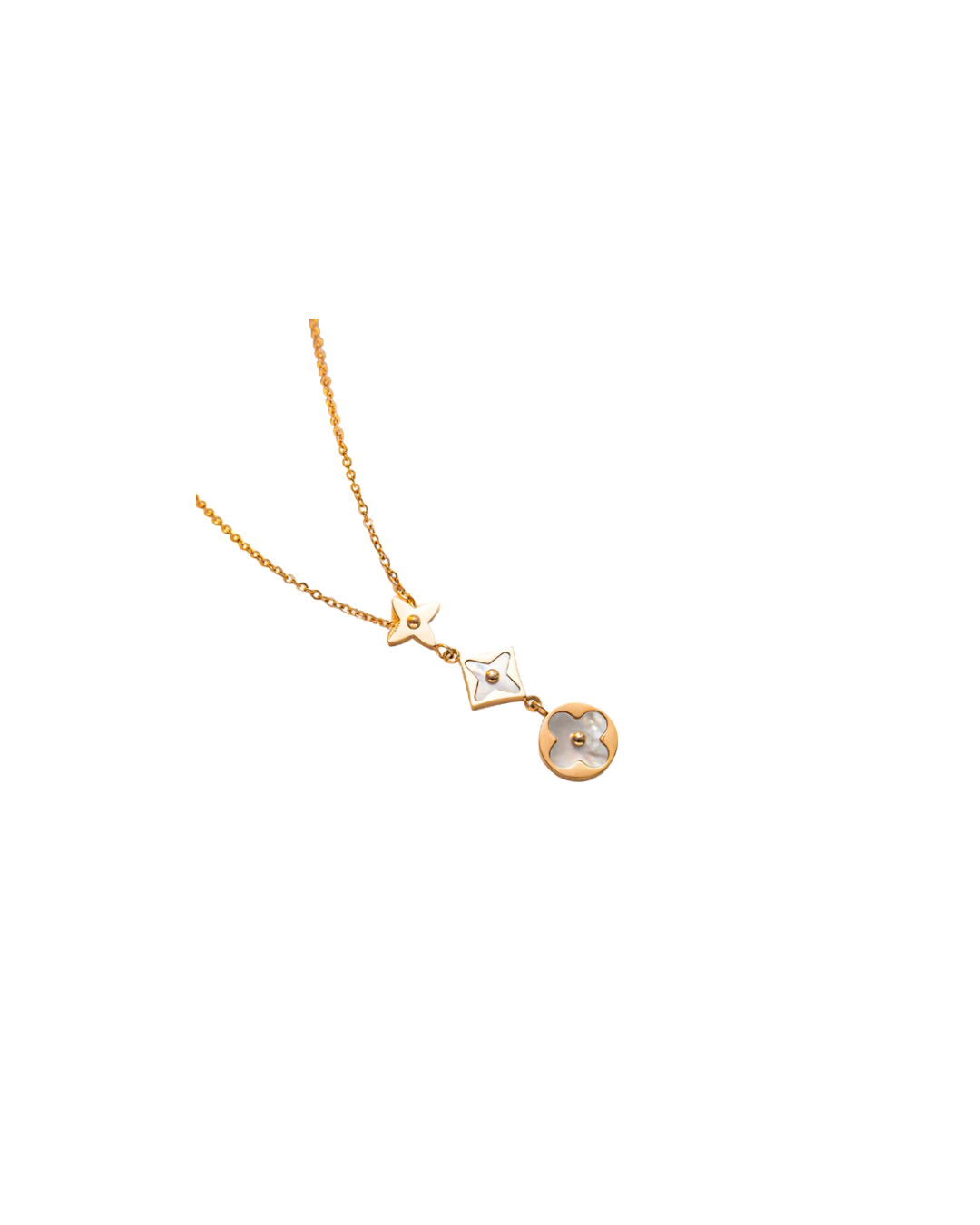 Chanikan - Necklace in gold and rose gold