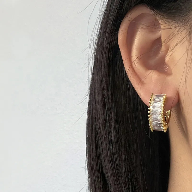 Mayani - earrings with zirconia
