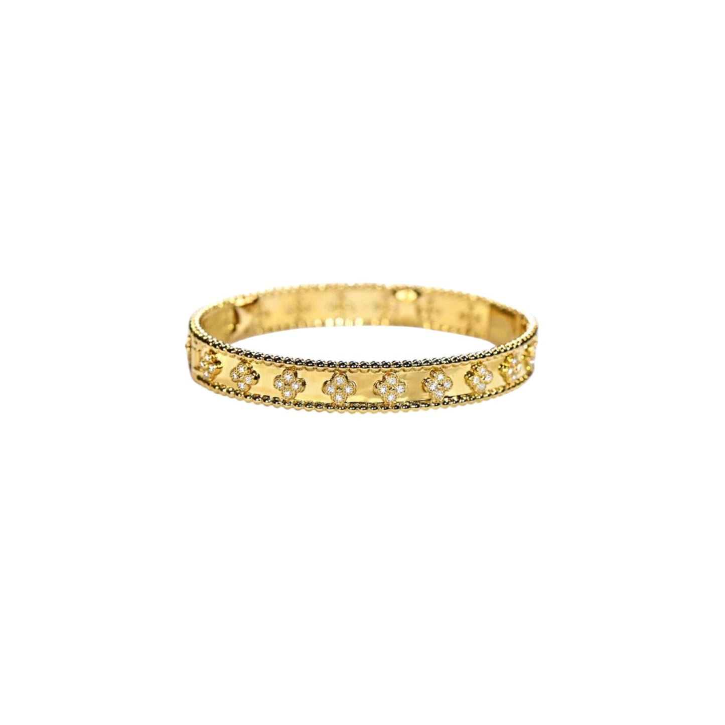 Kailani - Bangle Zirconia and Flower Design