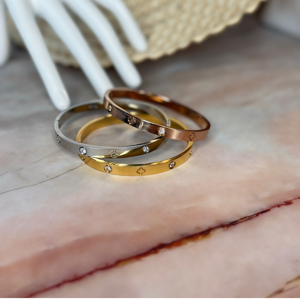 Yamini - Bangles  in  Roségold, Gold und Silber