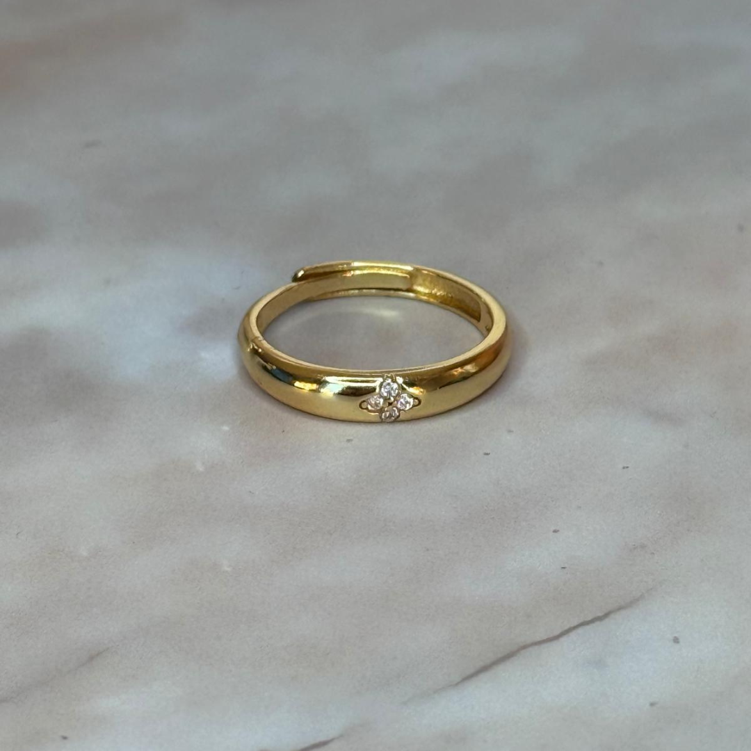 Amara - Ring mit Blumen-Design