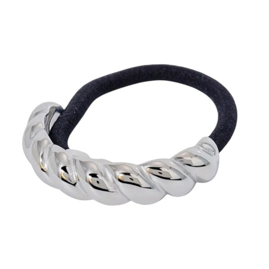 Braided Silver Hair Cuff – Haargummi