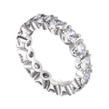 Infinity Sparkle Ring – 925 Sterling Silber mit Zirkonia