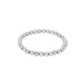 Mila Bead Bracelet 5mm Silber – Elegantes Kugelarmband aus Edelstahl