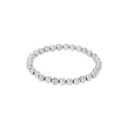 Mila Bead Bracelet 5mm Silber – Elegantes Kugelarmband aus Edelstahl