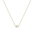 111 Number Sparkle Necklace – Feine Zahl-Halskette aus 925er Silber mit Zirkonia