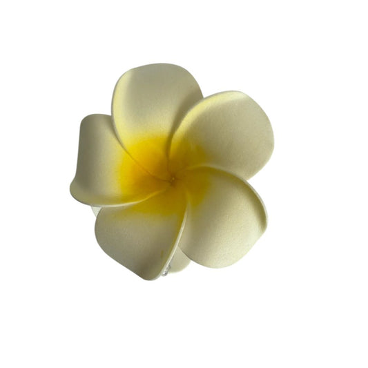 Island Bloom – Schaumstoff-Haarklammer in Blütenform