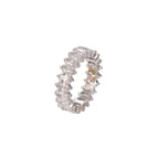 Endless Shine - Zirkonia-Ring – Eternity-Design in Gold oder Silber