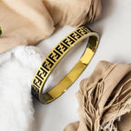 Farah - Bangle in Schwarz