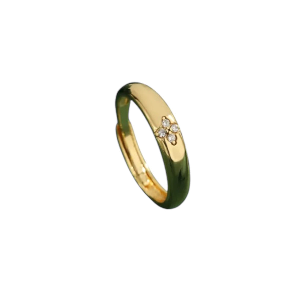 Amara - Ring mit Blumen-Design