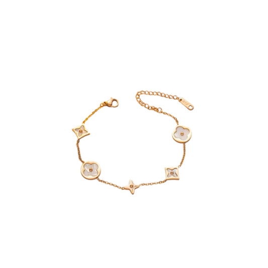 Chaiya - Bracelet in gold and rose gold