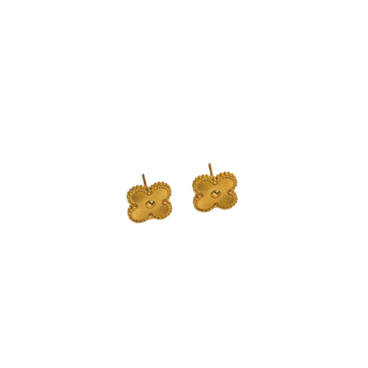 Nasreen - Goldener Ohrstecker