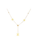 Yasmin - Collier avec pendentifs et cristaux